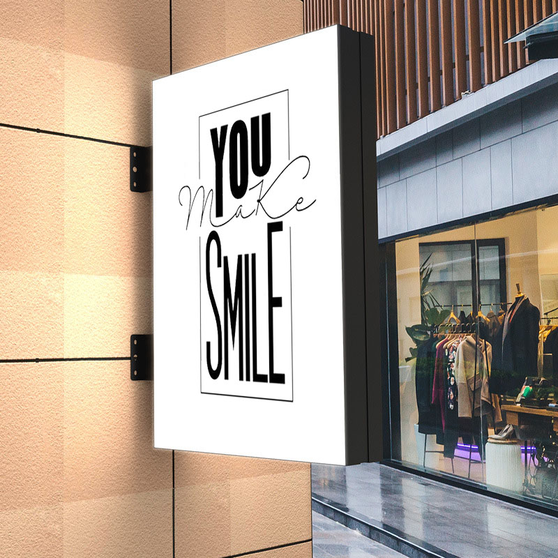 Double-Sided LED Light Box